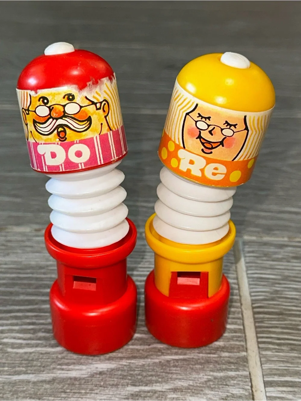 Tomy Do-Re-Mi Family Train Set Musical Whistles Only Hong Kong Vintage 1976
